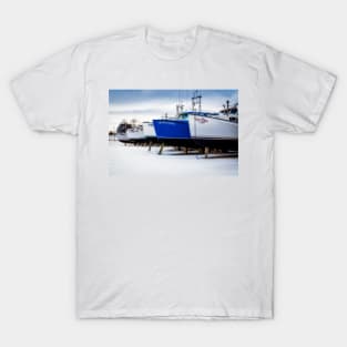 North Rustico Fishing Boats PEI 7 T-Shirt